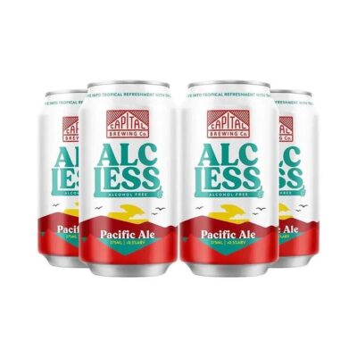 Capital Brewing Alc-Less Pacific Ale - 4x375mls | Sans Drinks