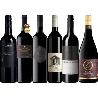 Festive Luxury Cabernet 6-pack, Australia multi-regional Cabernet Blend Wine Pack, Wine Selectors Booze Buddie Festive Luxury Cabernet 6-pack, Australia multi-regional Cabernet Blend Wine Pack, Wine Selectors