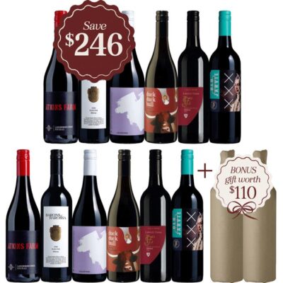 Santa’s SA Shiraz Dozen Plus Bonus Twin-Pack Gift, Barossa Valley Shiraz Wine Case, Wine Selectors Booze Buddie Santa's SA Shiraz Dozen Plus Bonus Twin-Pack Gift, Barossa Valley Shiraz Wine Case, Wine Selectors