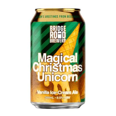 Bridge Road Magical Christmas Unicorn Vanilla Ice Cream Ale 355ml Can – Single Booze Buddie Bridge Road Magical Christmas Unicorn Vanilla Ice Cream Ale 355ml Can - Single