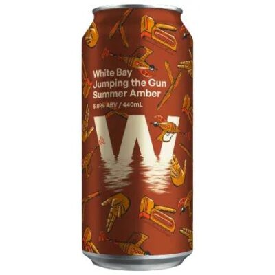 White Bay Jumping The Gun Summer Amber 440ml Can - Case of 16