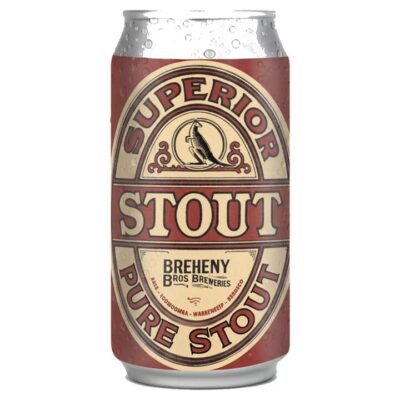 Breheny Brothers Superior Stout 355ml Can - Case of 24