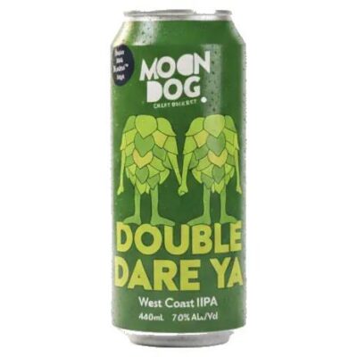 Moon Dog Double Dare Ya West Coast IIPA 440ml Can - Pack of 4