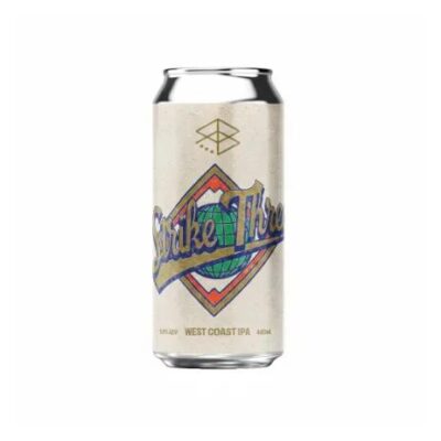 Range Strike Three West Coast IPA 440ml Can - Pack of 4