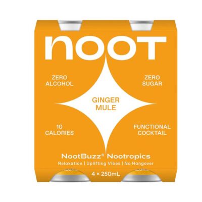 Noot Ginger Mule 250ml - 4x250ml | Sans Drinks