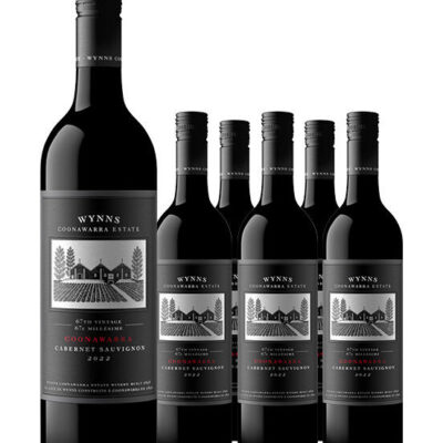 Wynns Black Label Coonawarra Cabernet Sauvignon 2022 6pack