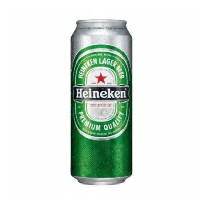 Heineken Lager Beer 500ml Can - Pack of 4