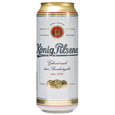 Konig Pilsener 500ml Can - Case of 24