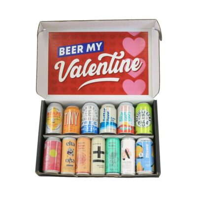 Valentines 13 Non-Alcoholic Beers & Cocktails Gift Box | Sans Drinks Booze Buddie Valentines 13 Non-Alcoholic Beers & Cocktails Gift Box | Sans Drinks