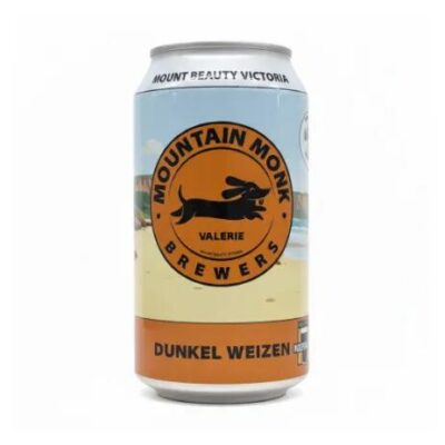 Mountain Monk Dunkel Weizen 375ml Can
