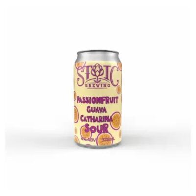 Stoic Passionfruit Catherina Sour 375ml Can – Single Booze Buddie Stoic Passionfruit Catherina Sour 375ml Can - Single
