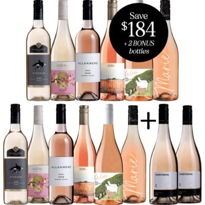14 for the price of 12 Radiant Rosé, Australia multi-regional Rose Wine Case, Wine Selectors Booze Buddie 14 for the price of 12 Radiant Rosé, Australia multi-regional Rose Wine Case, Wine Selectors