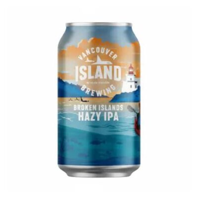 Vancouver Island Broken Island Hazy IPA 355ml Can - Pack of 4