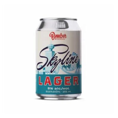 Bomber Skyline Lager 355ml Can - Pack of 4