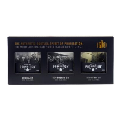 Prohibition Liquor Co’s Original Series – Gin Gift Pack Booze Buddie Prohibition Liquor Co's Original Series - Gin Gift Pack