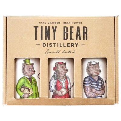 Tiny Bear Distillery Tasting Trio Gin Set