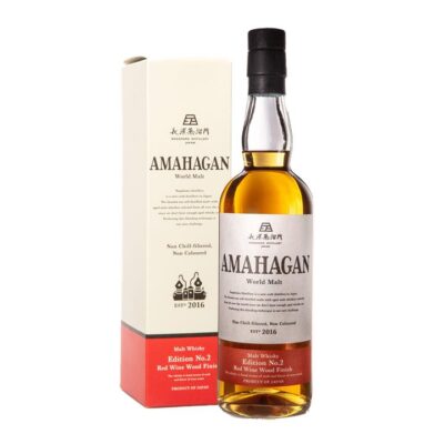 Amahagan World Malt Edition No. 2 Red Wine Oak Japanese Blended Malt Whisky 700ml