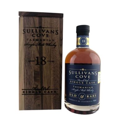Sullivans Cove French Oak Single Cask Old & Rare 18 Year Old Whisky Booze Buddie Sullivans Cove French Oak Single Cask Old & Rare 18 Year Old Whisky