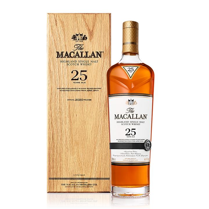 The Macallan Sherry Oak 25 Years Old Single Malt Scotch Whisky 700ml (2020 Release) Booze Buddie The Macallan Sherry Oak 25 Years Old Single Malt Scotch Whisky 700ml (2020 Release)