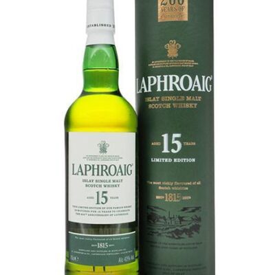 Laphroaig 15 Year Old Single Malt Whisky 200th Year Anniversary