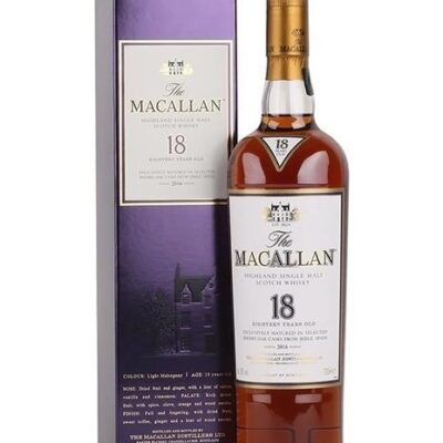 The Macallan 18 Year Old Sherry Cask 2016 Release