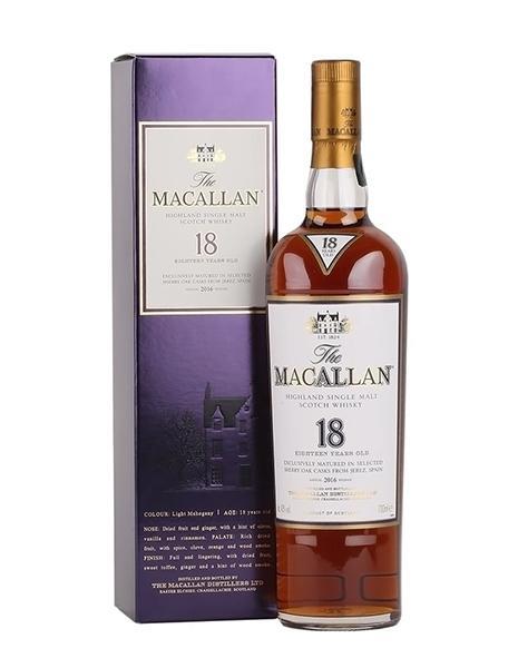 The Macallan 18 Year Old Sherry Cask 2016 Release Booze Buddie The Macallan 18 Year Old Sherry Cask 2016 Release