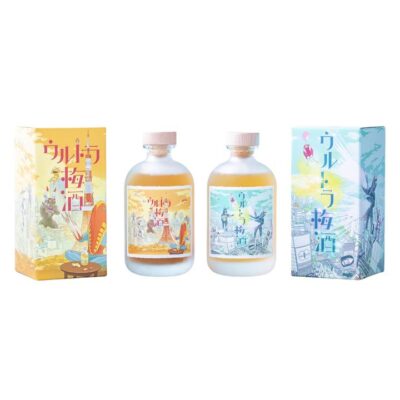 Ultraman Umeshu Bottle Set 500ml