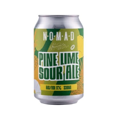 Nomad Brewing Co. Pine Lime Sour Ale (Case) Booze Buddie Nomad Brewing Co. Pine Lime Sour Ale (Case)