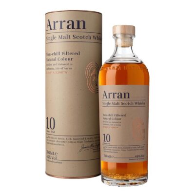 Arran 10 Year Old Single Malt Scotch Whisky 700ml Booze Buddie Arran 10 Year Old Single Malt Scotch Whisky 700ml