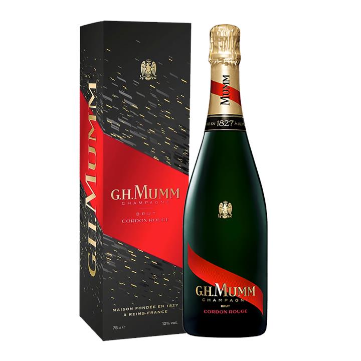 G.H. Mumm Cordon Rouge Brut NV Festive Gift Box