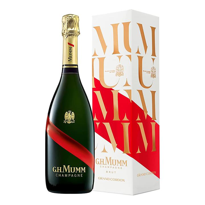 G.H. Mumm Grand Cordon Brut NV Festive Gift Box
