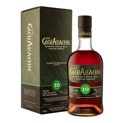 GlenAllachie 10 Year Old Cask Strength Single Malt Scotch Whisky 700ml (Batch 7) Booze Buddie GlenAllachie 10 Year Old Cask Strength Single Malt Scotch Whisky 700ml (Batch 7)