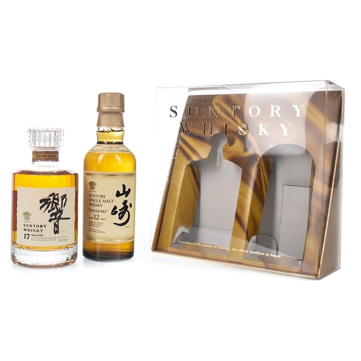 Suntory Japanese Whisky 180mL Gift Set