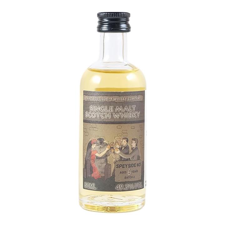 That Boutique-y Whisky Company Speyside #3 6 Year Old Single Malt Scotch Whisky 50ml Booze Buddie That Boutique-y Whisky Company Speyside #3 6 Year Old Single Malt Scotch Whisky 50ml
