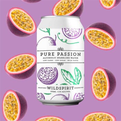 Wildspirit Pure Passion Alcoholic Sparkling Water (Case) Booze Buddie Wildspirit Pure Passion Alcoholic Sparkling Water (Case)