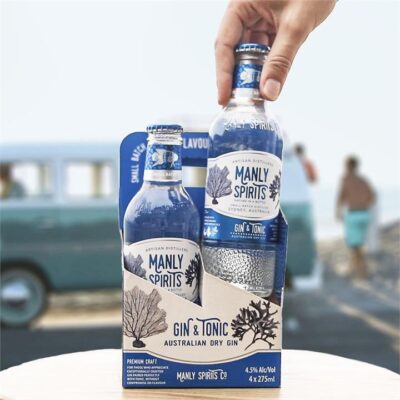 Manly Spirits Gin & Tonic (4 Pack)