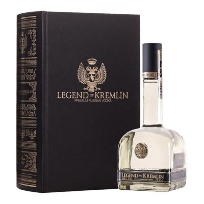Legend of Kremlin Russian Vodka 700ml (Black Book)