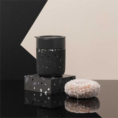 W&P Design Porter Mug, Charcoal Terrazzo Booze Buddie W&P Design Porter Mug, Charcoal Terrazzo