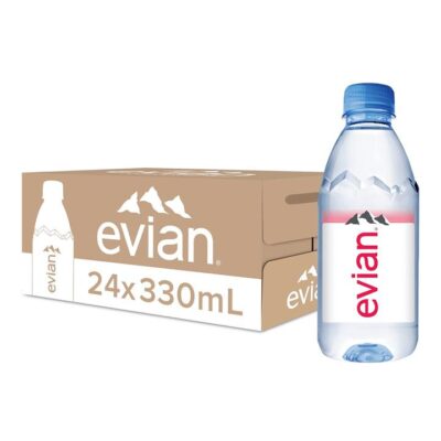 Evian Still Natural Mineral Water 330ml PET (Case) Booze Buddie Evian Still Natural Mineral Water 330ml PET (Case)