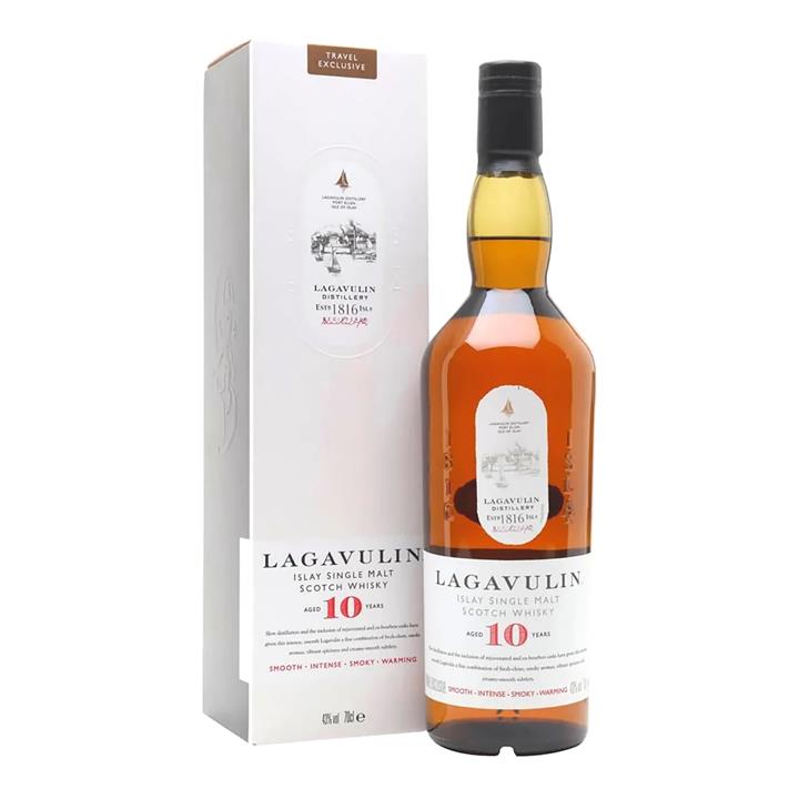 Lagavulin 10 Year Old Single Malt Scotch Whisky 700ml Booze Buddie Lagavulin 10 Year Old Single Malt Scotch Whisky 700ml