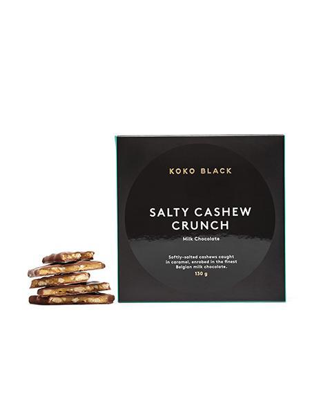 Koko Black Salty Cashew Crunch Milk Chocolate Booze Buddie Koko Black Salty Cashew Crunch Milk Chocolate