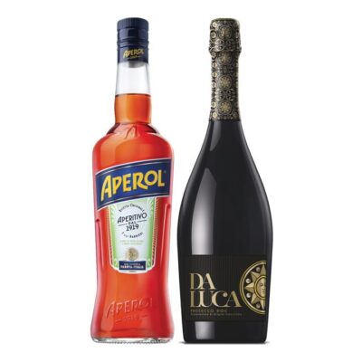 Aperol + Da Luca Prosecco Spritz Pack Booze Buddie Aperol + Da Luca Prosecco Spritz Pack