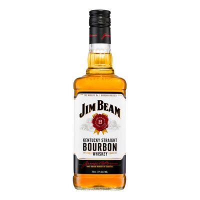 Jim Beam White Label Bourbon Whiskey 700ml Booze Buddie Jim Beam White Label Bourbon Whiskey 700ml