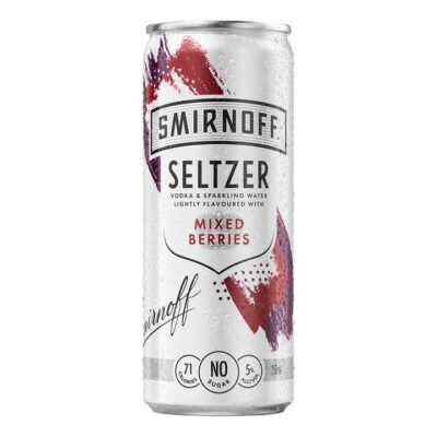 Smirnoff Seltzer Mixed Berries (4 Pack) Booze Buddie Smirnoff Seltzer Mixed Berries (4 Pack)