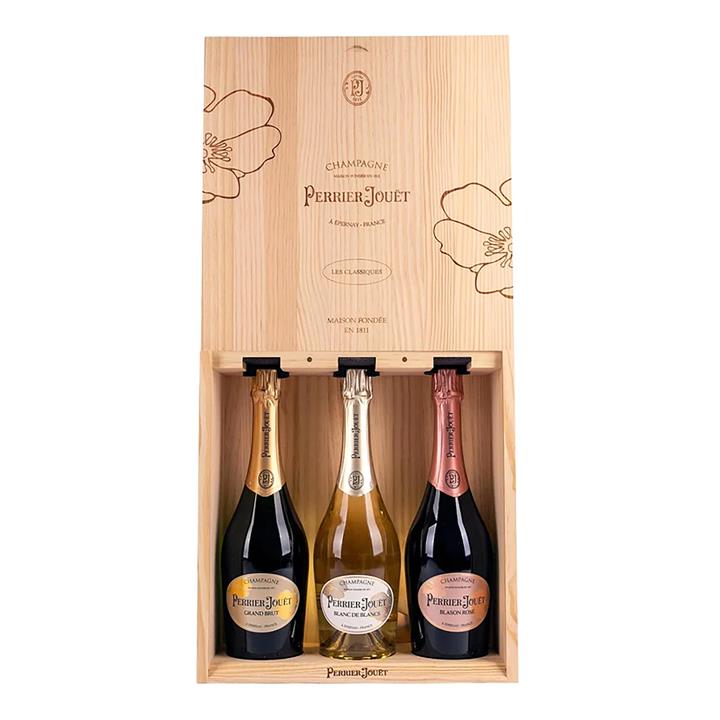 Perrier-Jouet Discovery Trio Gift Box (3x750ml)