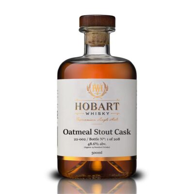 Hobart Whisky Oatmeal Stout Cask Single Malt Whisky 500ml (Batch 22-002)