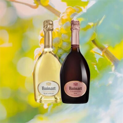 Ruinart Blanc de Blancs + Rose Bundle Booze Buddie Ruinart Blanc de Blancs + Rose Bundle