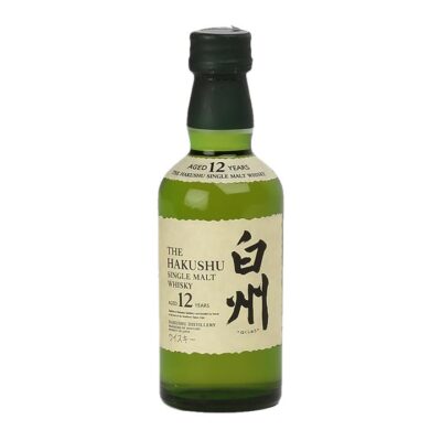 Hakushu 12 Year Old Single Malt Japanese Whisky 50ml
