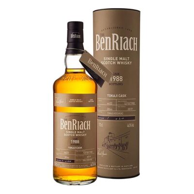 Benriach 1988 Single Cask #4422 Tokaji Cask 30 Year Old Single Malt Scotch Whisky 700ml Booze Buddie Benriach 1988 Single Cask #4422 Tokaji Cask 30 Year Old Single Malt Scotch Whisky 700ml