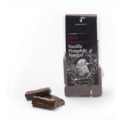Koko Black Vanilla Pistachio Nougat Dark Chocolate